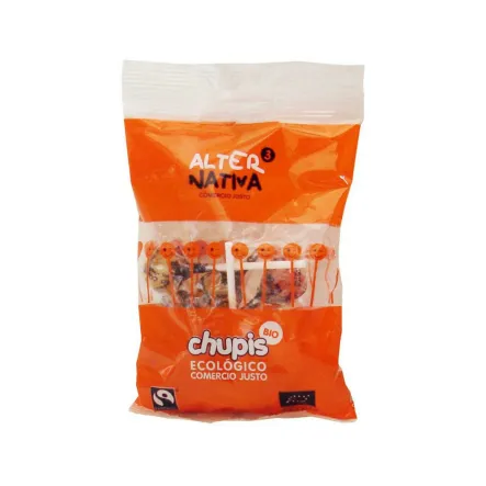 Lizaki Okrągłe Mix Fair Trade Bezglutenowe Bio 56 g 8 szt Alternativa