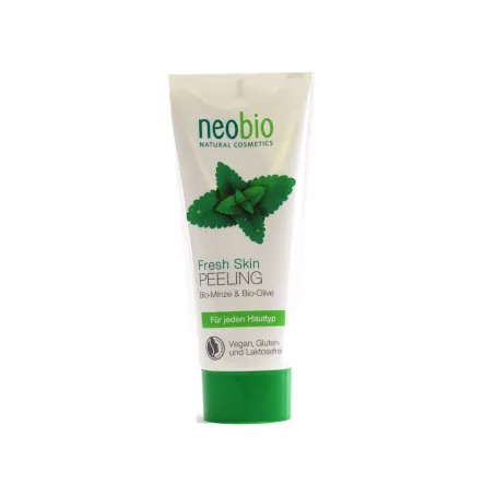 Peeling do Twarzy z Wyciągiem z Mięty i Aloesu Eko 100 ml - Neobio