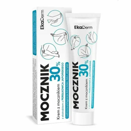 Krem z Mocznikiem 30% z Perełkowcem Japońskim Codzienna Pielęgnacja 30 ml - EkaDerm (data: 31.03.2026)