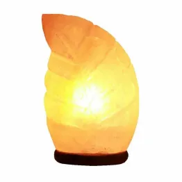 Lampa Solna w Kształcie Liścia ok. 3 kg - Himalayan Salt