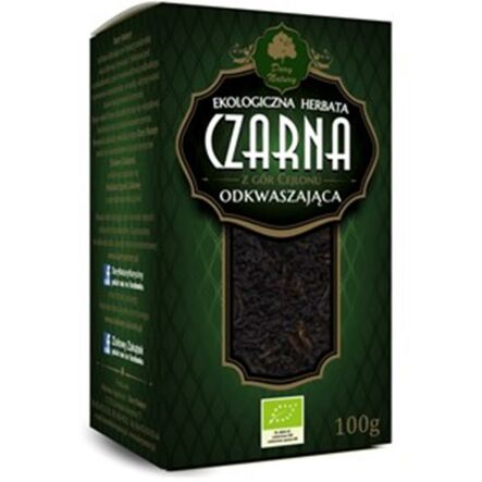 Herbata Czarna Odkwaszająca Liściasta Bio 100 g - Dary Natury