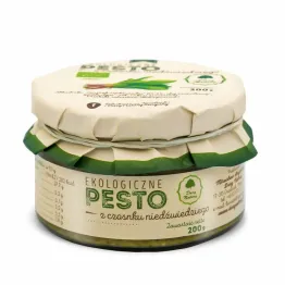 Pesto z Czosnku Niedźwiedziego EKO 200 g - Dary Natury