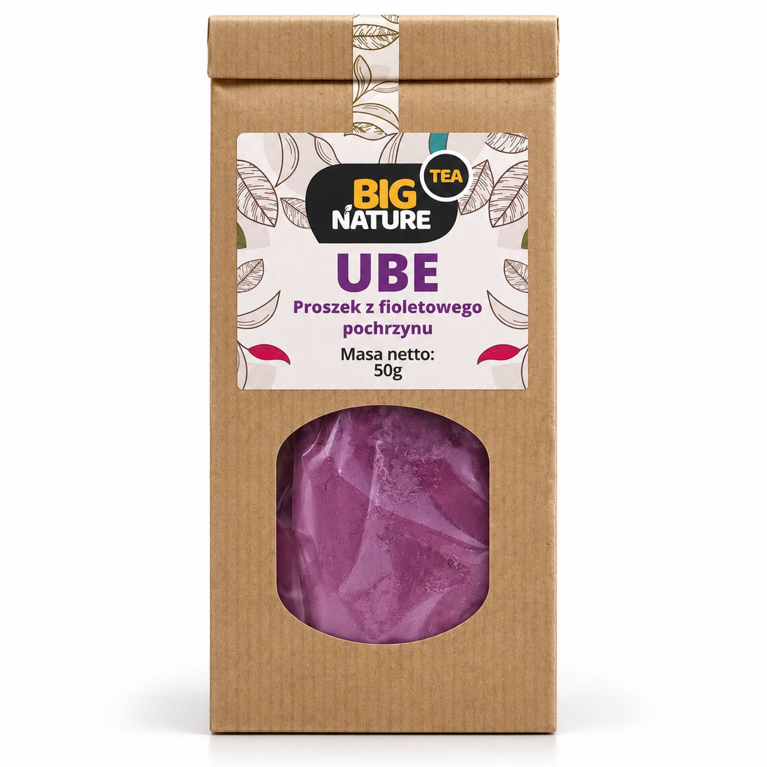 Ube Proszek z Fioletowego Pochrzynu 50 g - Big Nature