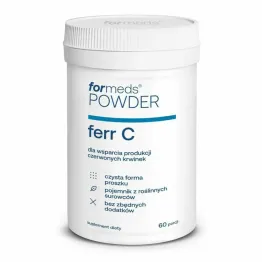 FERR C Żelazo+ Witamina C Proszek 60 porcji - Formeds