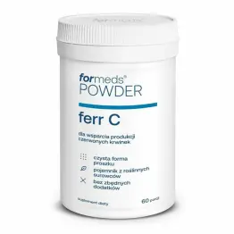 FERR C Żelazo+ Witamina C Proszek 60 porcji - Formeds