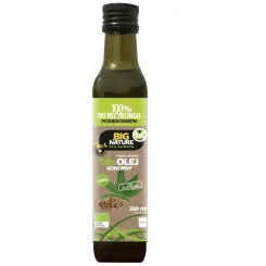 Olej Konopny Tłoczony Na Zimno BIO 250 ml - Big Nature