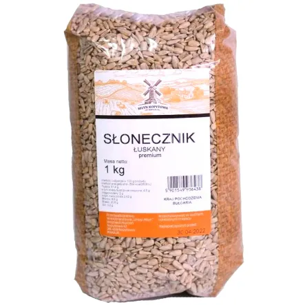 Słonecznik Łuskany Premium 1 kg - Młyn Kopytowa