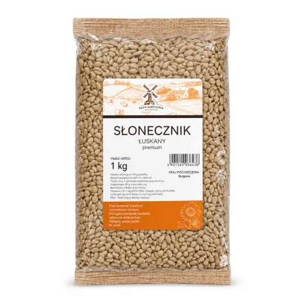 Słonecznik Łuskany Premium 1 kg - Młyn Kopytowa