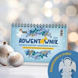 Adwentownik 2025 - Przewodnik Adwentowy z Rozważaniami Dla Dzieci 3+