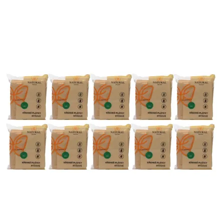 10 x Chlebek Chrupki Ryżowy 75 g - Natural