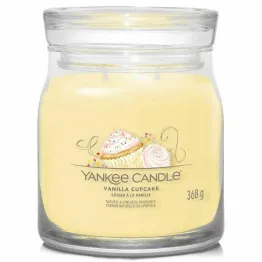 Świeca Średnia VANILLA CUPCAKE - Wosk Sojowy 368 g - YANKEE CANDLE