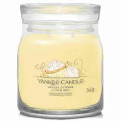 Świeca Średnia VANILLA CUPCAKE - Wosk Sojowy 368 g - YANKEE CANDLE