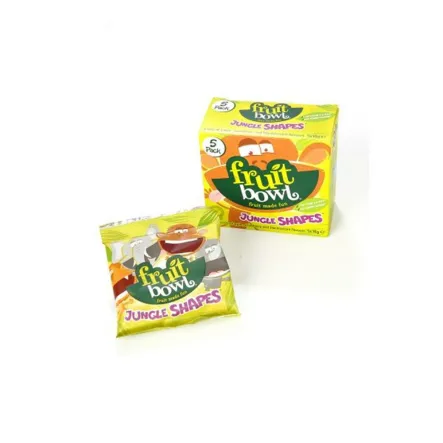 Owocożelki Fruit Bowl - Jungla 5 x 18g - Stream Foods Ltd. 