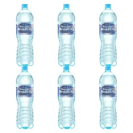 6 x Woda Źródlana Naturalnie Alkaliczna ph 7,7 Niegazowana 1,5 l - Kuracjusz Beskidzki