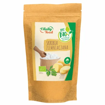 Skrobia Ziemniaczana Bio 250 g - Vitally Food