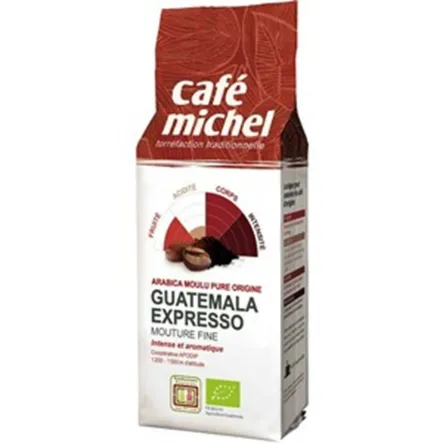 Kawa Mielona Arabic Espresso Gwatemala Fair Trade Bio 250 g Cafe Michel