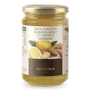Marmolada z Cytryny z Imbirem Eko 360 g Agrisicilia