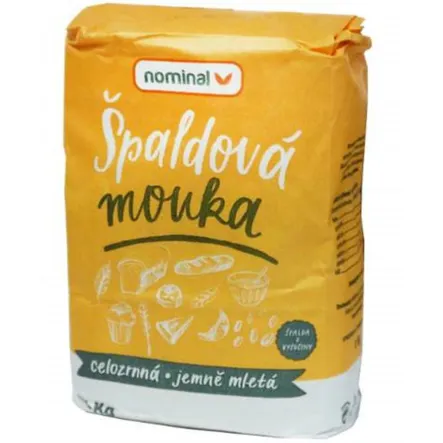 Mąka Orkiszowa Pełnoziarnista Drobna 1 kg - Nominal