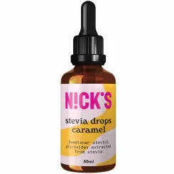 Słodzik w Płynie Stevia Drops Caramel 50 ml - Nicks