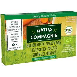 Bulion - Kostki Warzywne Bez Dodatku Cukru Bio 84 g  - Natur Compagnie