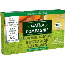 Bulion Kostki Warzywne Bez Dodatku Cukru Bio 84 g - Natur Compagnie