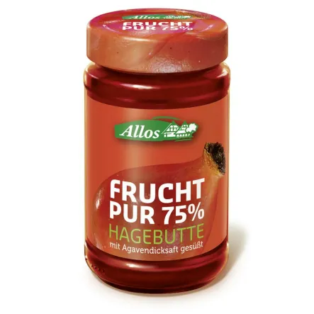 Mus Z Dzikiej Róży (75%) Bio 250 G - Allos