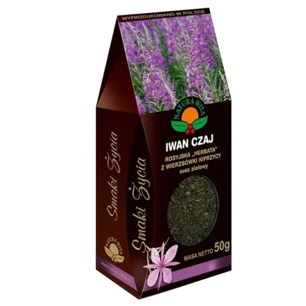 Rosyjska Herbata z Wierzbówki Kiprzycy Iwan Czaj 50 g - Natura Wita