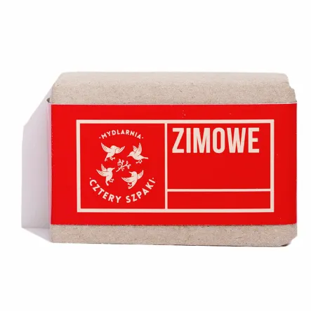 Mydło Zimowe Korzenno - Ciasteczkowy Obłęd 110 g - 4 Szpaki