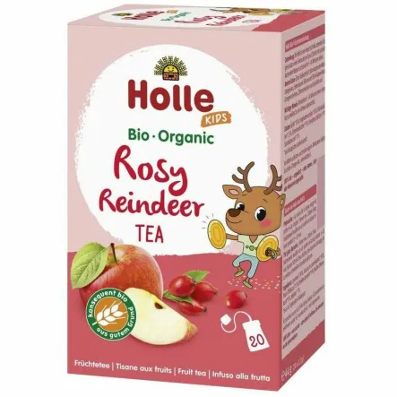 Herbatka Owocowa Różany Renifer Bio 44 g - Holle