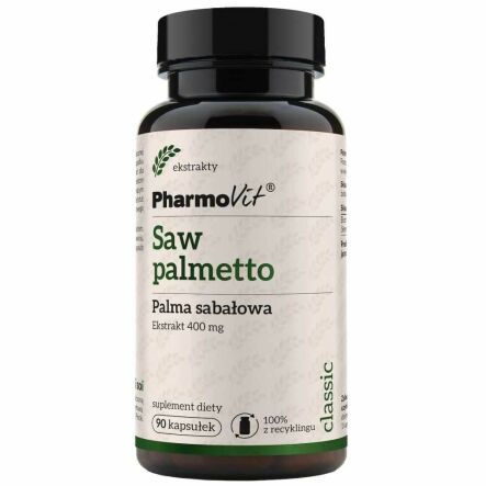 Saw Palmetto Palma Sabałowa 90 Kapsułek - Pharmovit