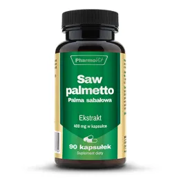Saw Palmetto Palma Sabałowa Ekstrakt 400 mg 90 Kapsułek Pharmovit