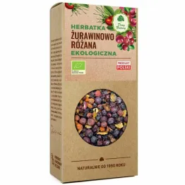 Herbatka Żurawinowo - Różana EKO 100 g - Dary Natury
