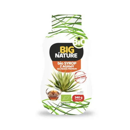 Syrop z Agawy Salmeana Premium Bio 340 g - Big Nature - Wyprzedaż