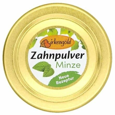 Kreda do Mycia Zębów z Ksylitolem Mięta 30 g Birkengold