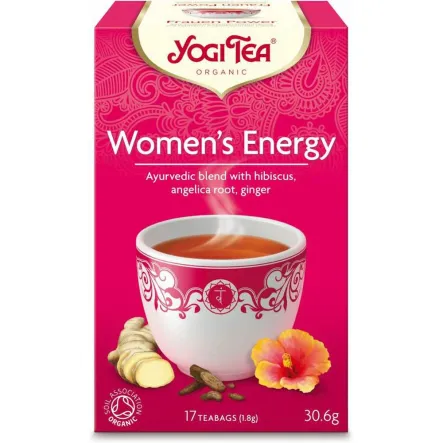 Herbatka Dla Kobiet Energia Bio 30,6 g (17 x 1,8 g) Yogi Tea