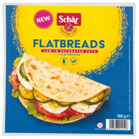 Flatbreads Tortilla Bezglutenowa 180 g - Schar