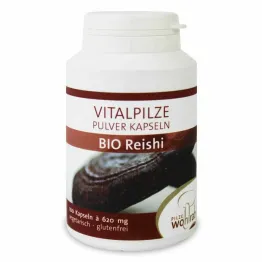 Grzyby Reishi (Lakownica Lśniąca) Bio 100 Kapsułek - Vitalpilze