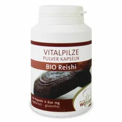 Grzyby Reishi (Lakownica Lśniąca) Bio 100 Kapsułek - Vitalpilze