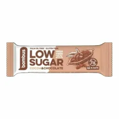 Baton Low Sugar Kakao-Czekolada Bezglutenowy 40 g - Bombus