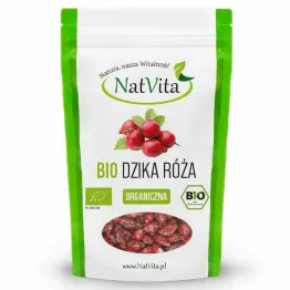 Dzika Róża Owoc Suszony Bio 400 g - Natvita