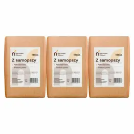 3 x Mąka z Samopszy Pełnoziarnista 1 kg - Naturalnie Zdrowe