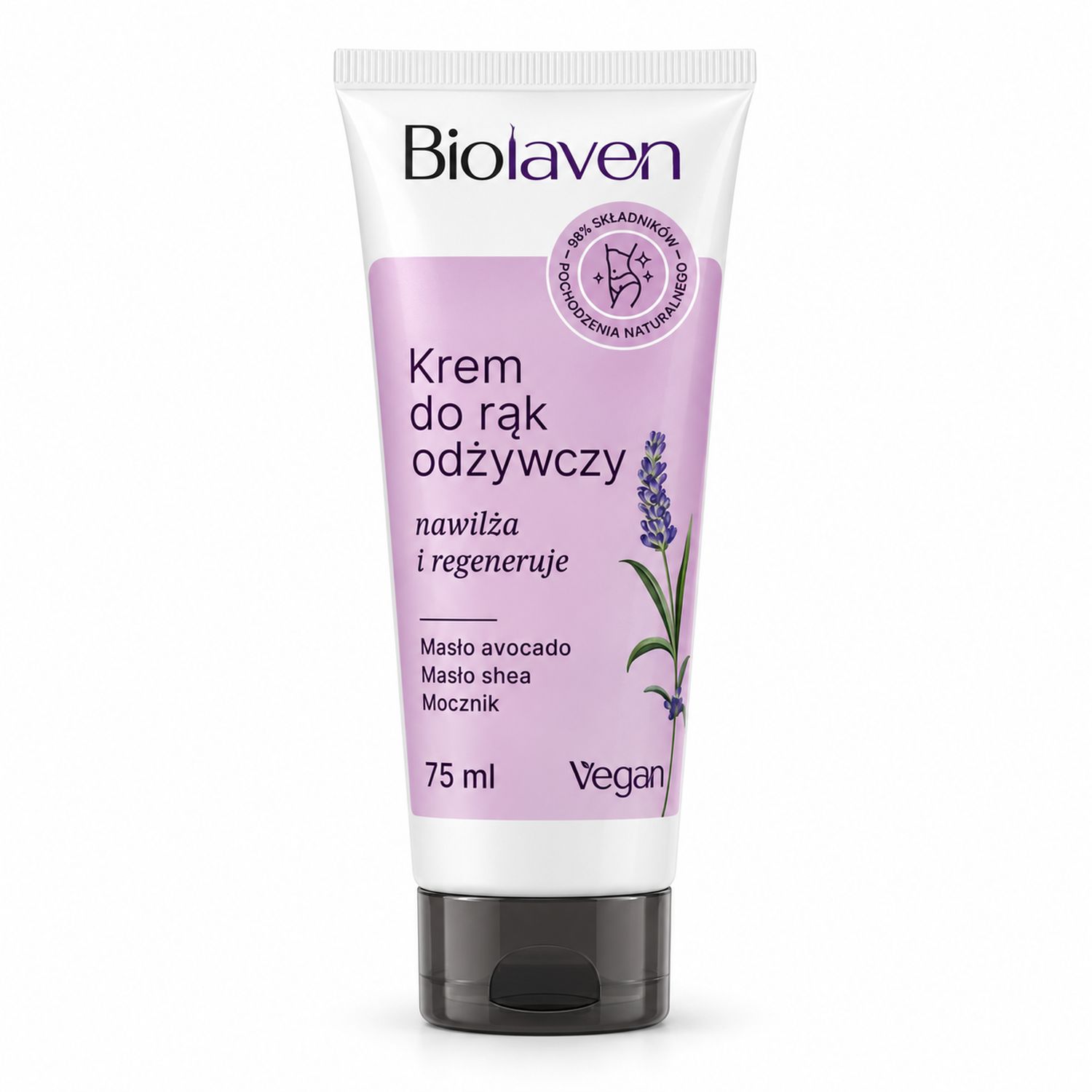 Odżywczy Krem do Rąk Nawilżająco-Regenerujący 75 ml - Biolaven
