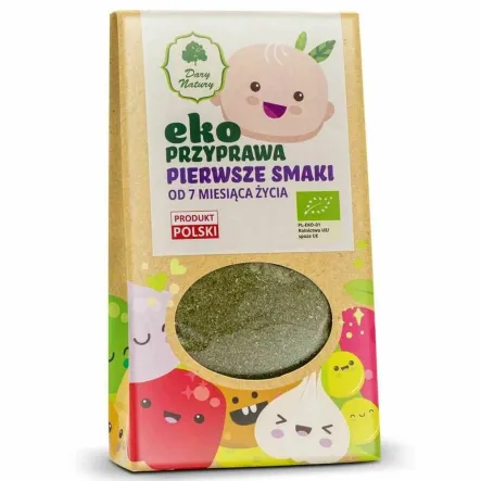 Eko Przyprawa Pierwsze Smaki od 7 Miesiąca Życia 20 g - Dary Natury