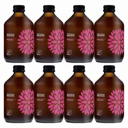 8 x Kombucha Mango+ Marakuja BIO Organiczna Herbata Fermentowana i Żywa 330 ml - Vigo
