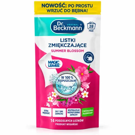 Listki Zmiękczające do Prania Summer Blossom 14 Sztuk - Dr. Beckmann