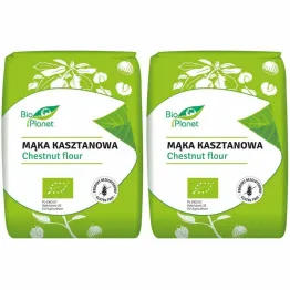 2 x Mąka Kasztanowa Bezglutenowa Bio 700 g - Bio Planet