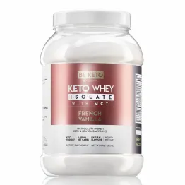 Keto Izolat Białka +MCT Francuska Wanilia 800 g - Beketo 