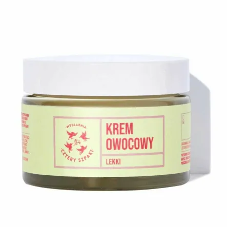 Krem Owocowy Lekki 50 ml - 4 Szpaki - Przecena Krótka Data Minimalnej Trwałości