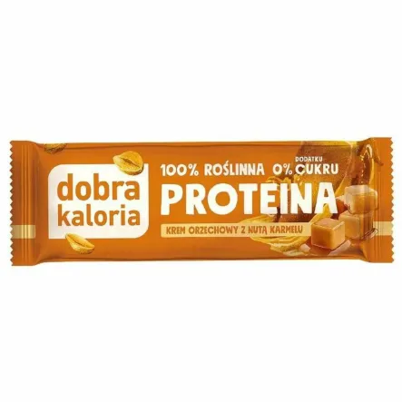 Baton Proteinowy o Smaku Karmelowym 42 g - Dobra Kaloria