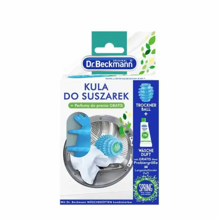 Kula Do Suszarek + Perfumy do Prania 50 ml - Dr. Beckmann